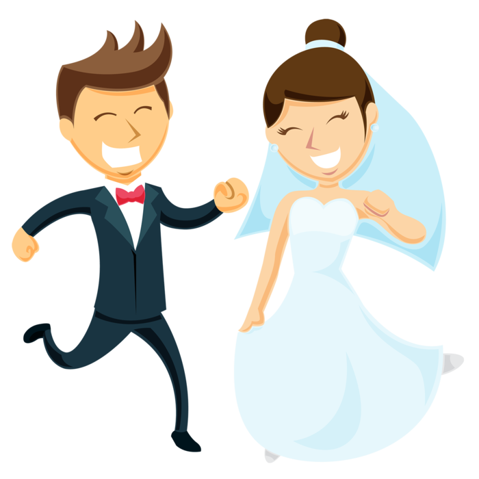 婚礼结婚卡通