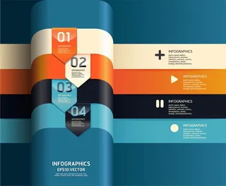 免抠创意标签矢量