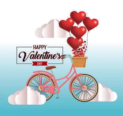 2.14情人节素材装饰情人节eps,ai矢量模版下载