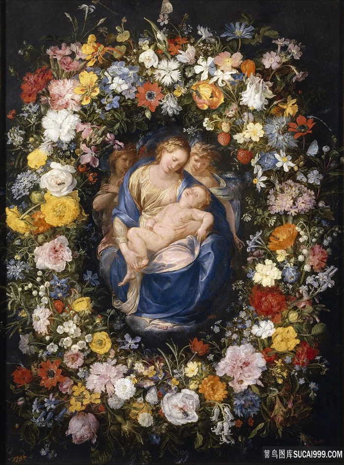 人物静物花卉唯美风景画