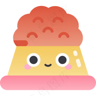 卡通狗粮元素图标免扣