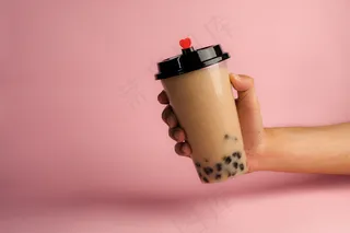 清爽夏季果汁饮品摄影照片