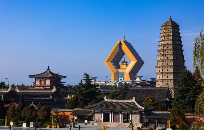 法门寺高清图片