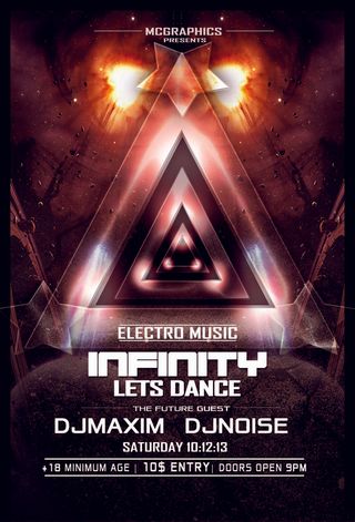 炫彩科技商务科幻海报