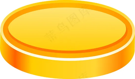 黄金硬币卡通图片