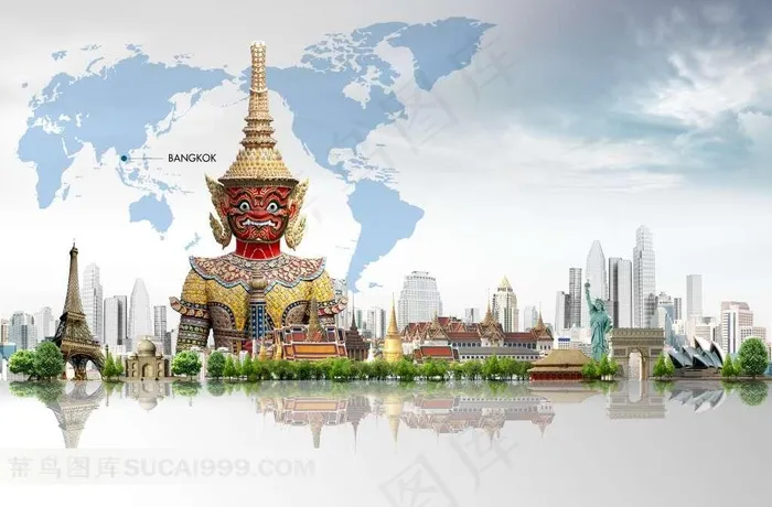 世界各地名胜素材图片