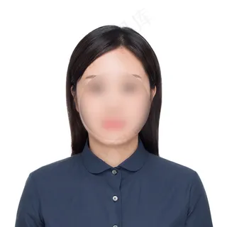 西装模板  女生西装 寸照模板 西装 证件照 西服 免抠