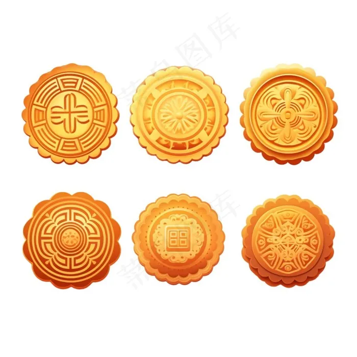 中秋月饼免抠(1024x1024)