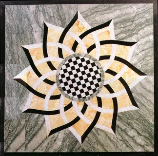 地面拼花瓷砖装饰拼花图案