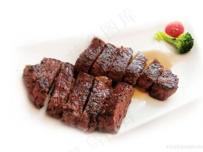 美味牛排图片