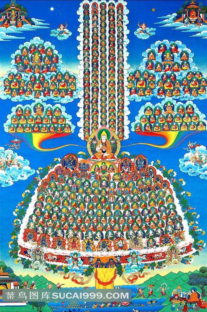 唐卡艺术图片