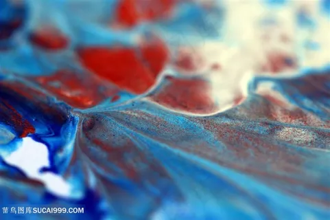 油画波浪底纹图片