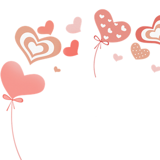 心形粉色装饰