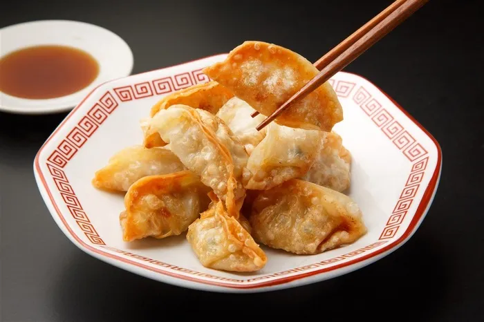 一盘美味的煎饺