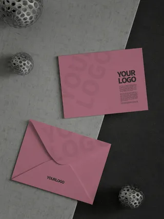 工业风格信封样机