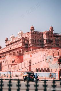 城堡教堂角落图片