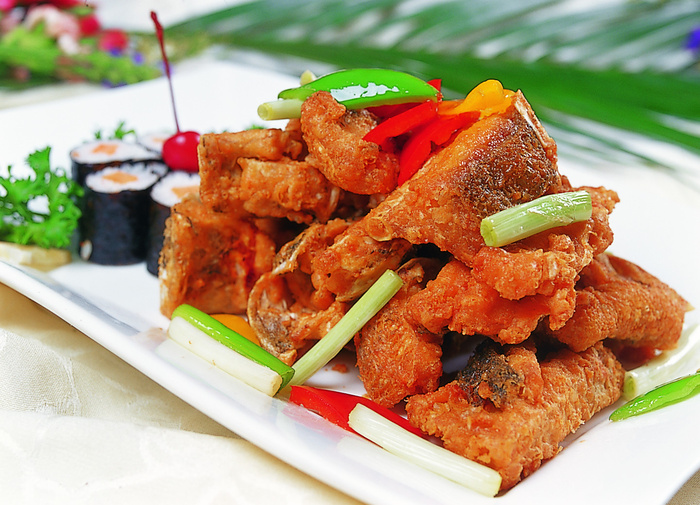 川菜湘菜高清菜谱 香煎顺德鱼嘴