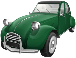 透明汽车素材老式汽车小车免扣复古汽车