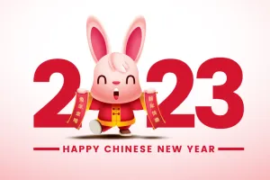 兔年2023年数字挂画