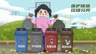 垃圾分类海报