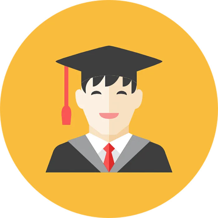 图标毕业人物卡通少儿兴趣班