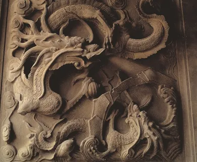 浮雕石刻建筑风景图片北京风景