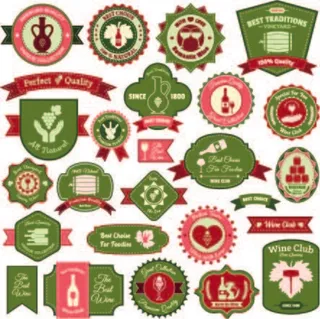 免抠促销标签标贴