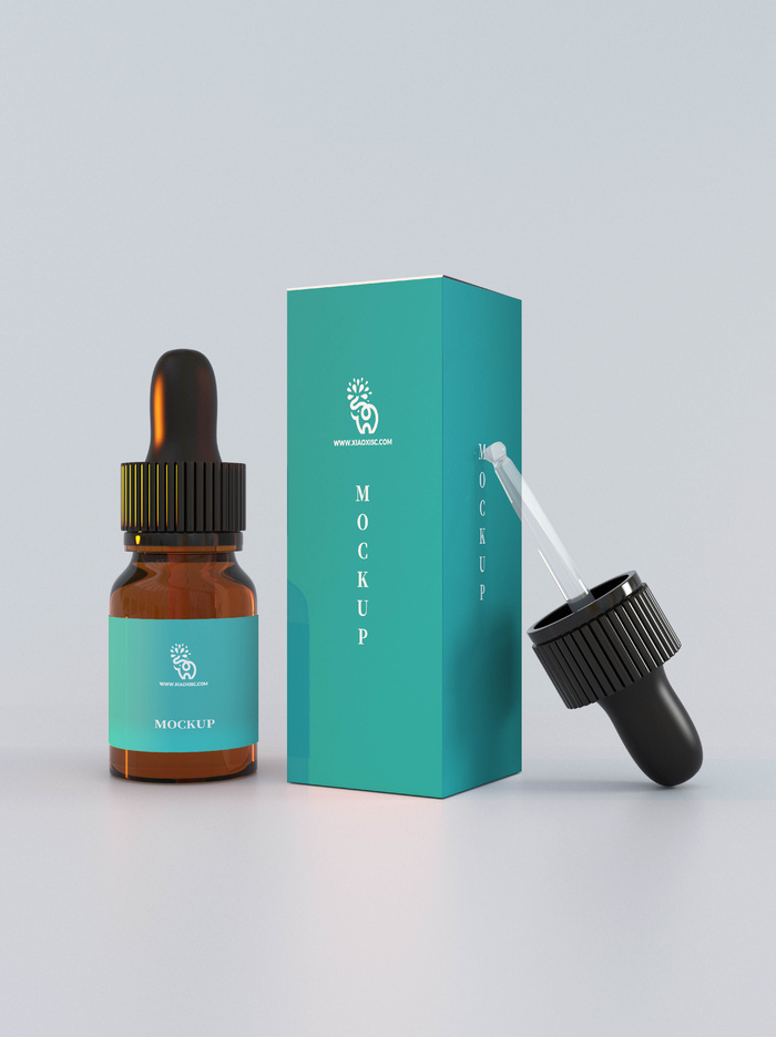 包装智能贴图样机VI效果PSD素材