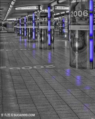 商场走道美景高清背景图片