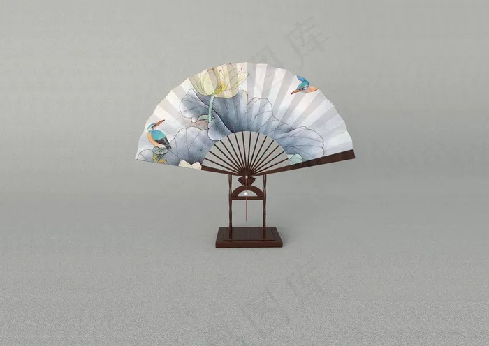 扇子折扇psd(8171x5794)psd模版下载