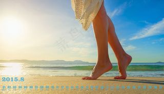 2015年8月日历图片