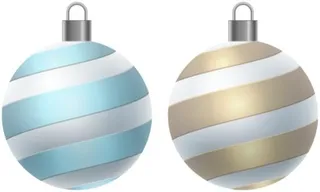 圣诞球小玩意免抠