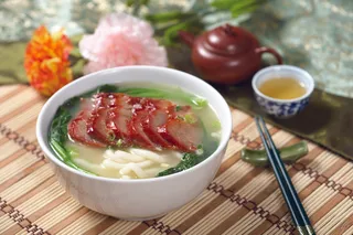 上汤叉烧乌冬面