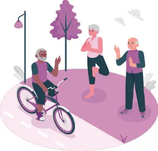 扁平化人物场景办公互联网等距ai矢量设计网页海报UI素材插画