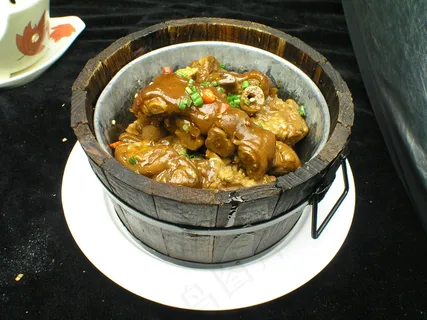 家常菜|美食|菜谱|菜单|0645木桶猪手 家常菜|美食|菜谱|菜单|0645木桶猪手