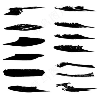 笔触 笔刷 毛笔