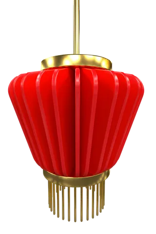 新年元素素材红色喜庆新春兔年