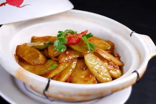 砂锅石锅美食煲类特色菜煲仔生啫芥兰