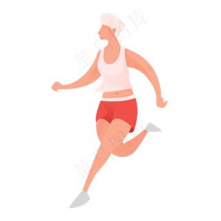 跑步人物免抠图