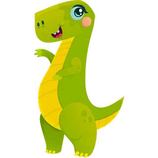 卡通恐龙生日宝宝宴派对素材恐龙派对免扣素材