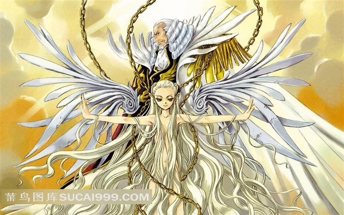 美少女神父插画素材