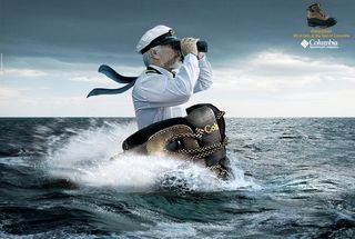 鞋的创意海报图片-第1张