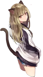 猫耳素材女孩卡通人物简笔 猫耳素材女孩卡通人物简笔