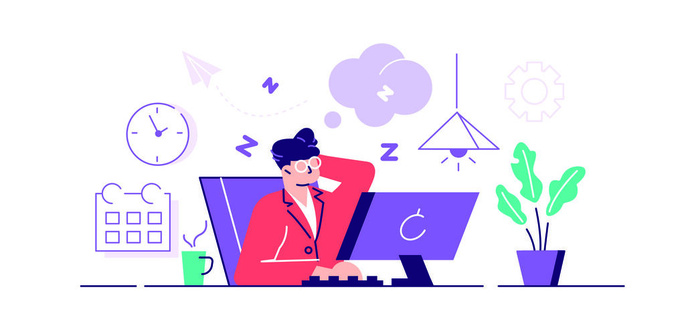 扁平化人物场景办公互联网等距ai矢量设计网页海报UI素材插画