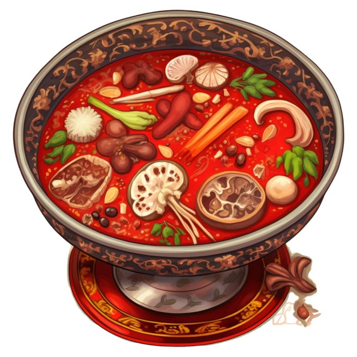 火锅插画免抠(1024x1024)