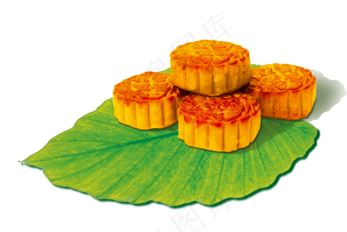 中秋节月饼png高清素材