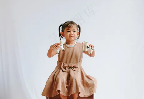 清新唯美可爱的女孩摄影图片