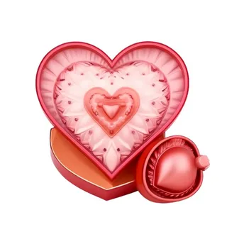 情人节520爱心礼物礼盒浪漫免抠