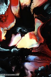 抽象艺术水彩艺术画