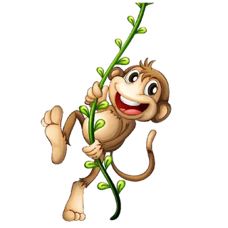 猴子人物卡通素材